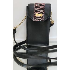 Olivia And Kate New York Black & Pink Cell Phone/ Wallet Purse